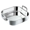 26x26 cm - Le Creuset Teglia Quadrata In Acciaio Inox