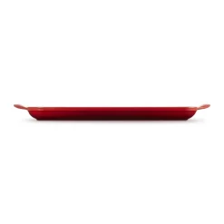 32x22 cm - Le Creuset Tradition Grill Bistecchiera Rettangolare Liscio In Ghisa Vetrificata