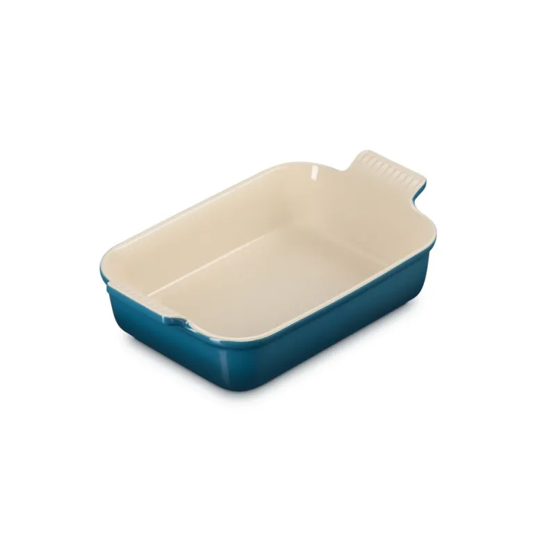26x17 cm - Le Creuset Tradition Pirofila Rettangolare In Gres Vetrificato