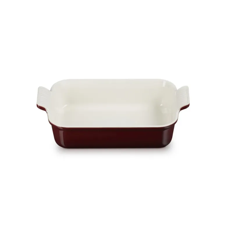26x17 cm - Le Creuset Tradition Pirofila Rettangolare In Gres Vetrificato