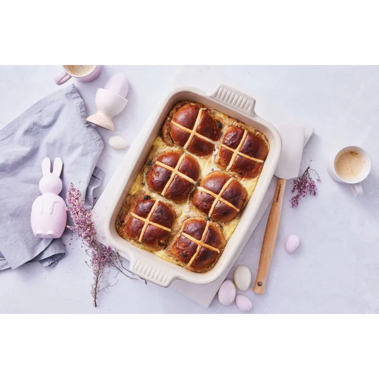 26x17 cm - Le Creuset Tradition Pirofila Rettangolare In Gres Vetrificato