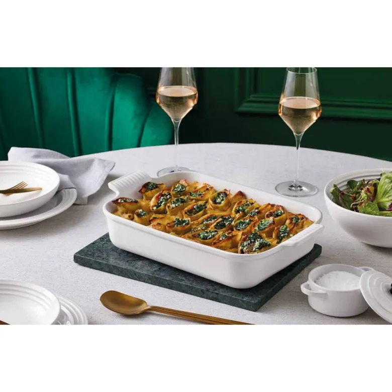 26x17 cm - Le Creuset Tradition Pirofila Rettangolare In Gres Vetrificato