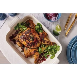 26x17 cm - Le Creuset Tradition Pirofila Rettangolare In Gres Vetrificato