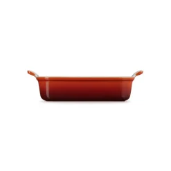 26x17 cm - Le Creuset Tradition Pirofila Rettangolare In Gres Vetrificato