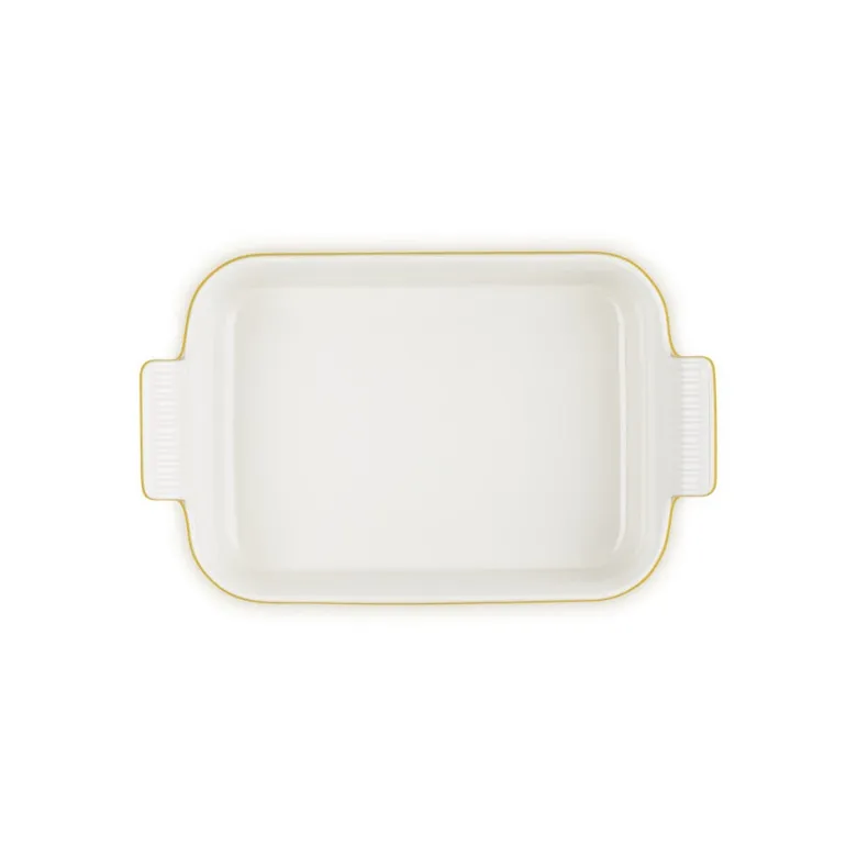 26x17 cm - Le Creuset Tradition Pirofila Rettangolare In Gres Vetrificato