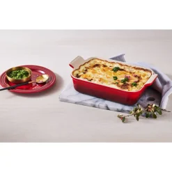 26x17 cm - Le Creuset Tradition Pirofila Rettangolare In Gres Vetrificato