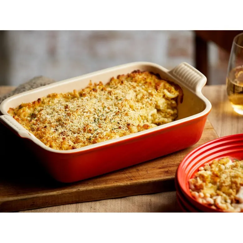 26x17 cm - Le Creuset Tradition Pirofila Rettangolare In Gres Vetrificato
