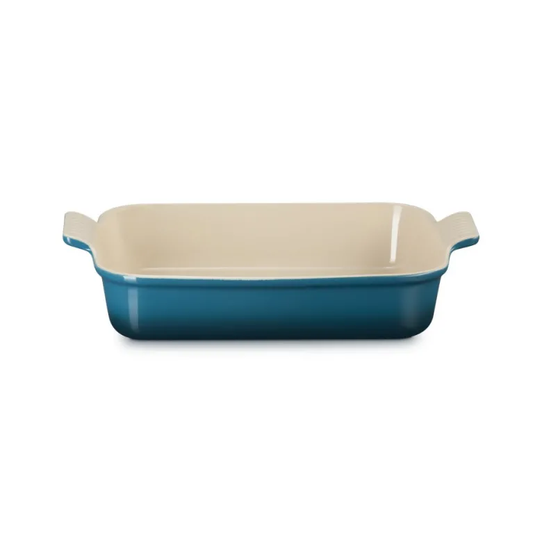 32x24 cm - Le Creuset Tradition Pirofila Rettangolare In Gres Vetrificato