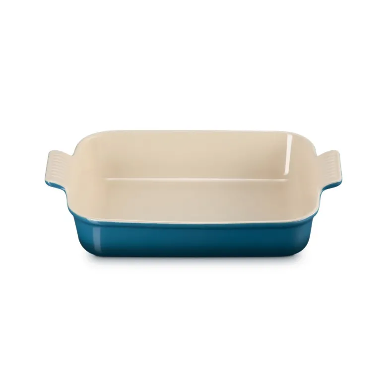 32x24 cm - Le Creuset Tradition Pirofila Rettangolare In Gres Vetrificato
