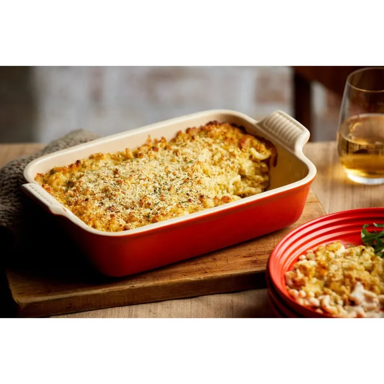 32x24 cm - Le Creuset Tradition Pirofila Rettangolare In Gres Vetrificato