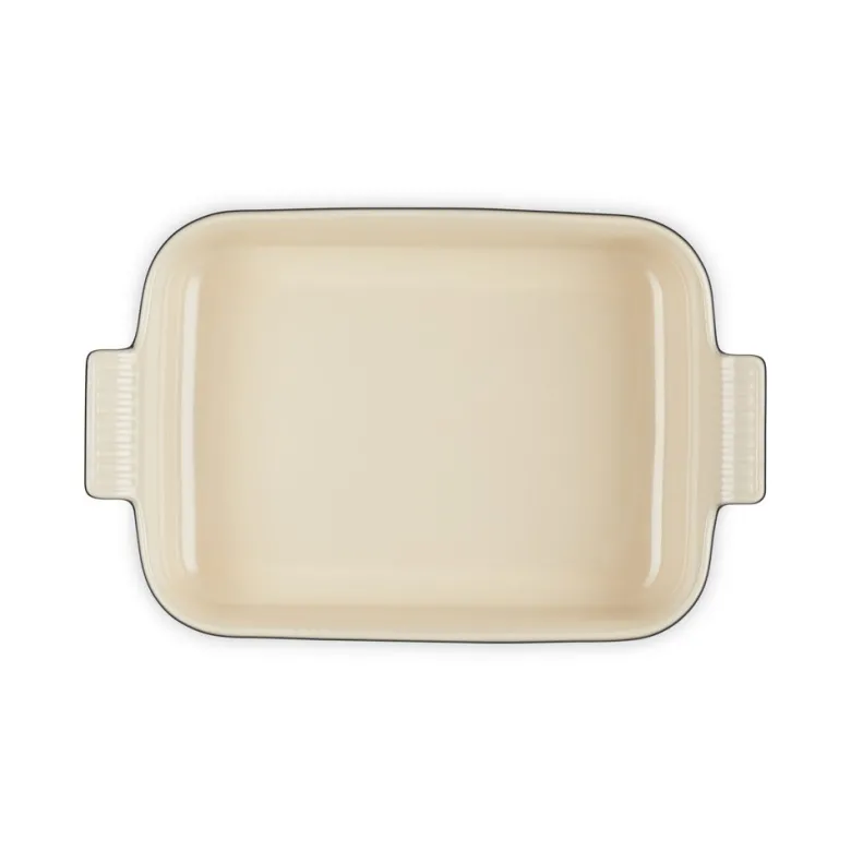 32x24 cm - Le Creuset Tradition Pirofila Rettangolare In Gres Vetrificato