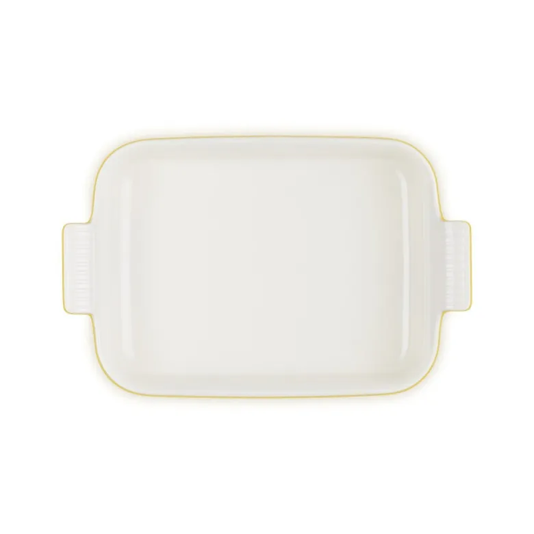 32x24 cm - Le Creuset Tradition Pirofila Rettangolare In Gres Vetrificato