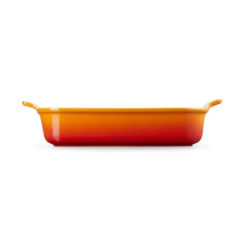 32x24 cm - Le Creuset Tradition Pirofila Rettangolare In Gres Vetrificato