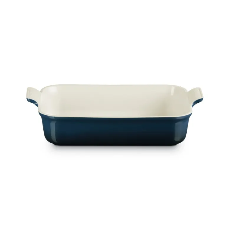 32x24 cm - Le Creuset Tradition Pirofila Rettangolare In Gres Vetrificato
