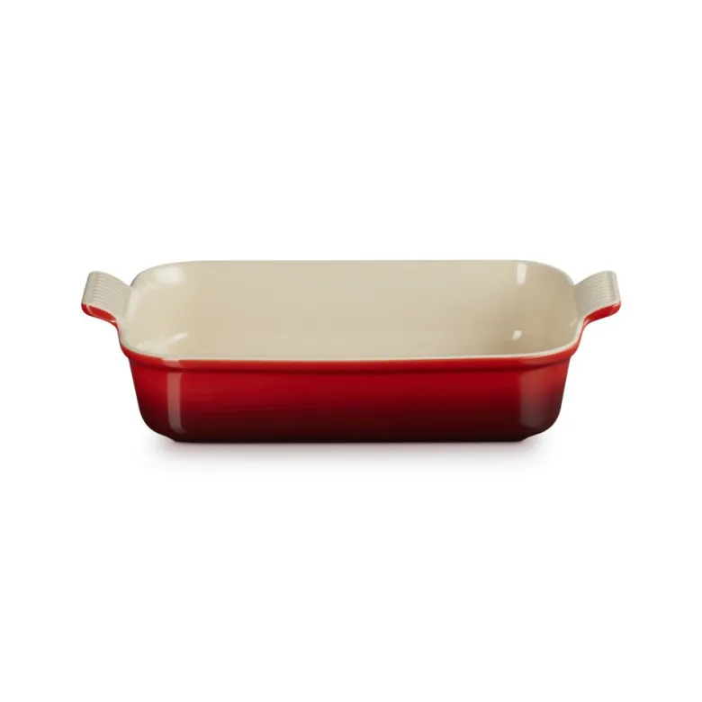 32x24 cm - Le Creuset Tradition Pirofila Rettangolare In Gres Vetrificato