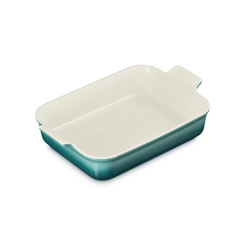 32x24 cm - Le Creuset Tradition Pirofila Rettangolare In Gres Vetrificato