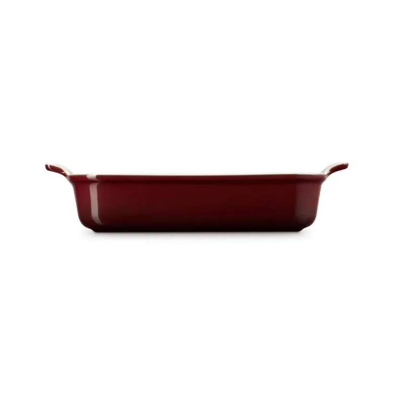 32x24 cm - Le Creuset Tradition Pirofila Rettangolare In Gres Vetrificato