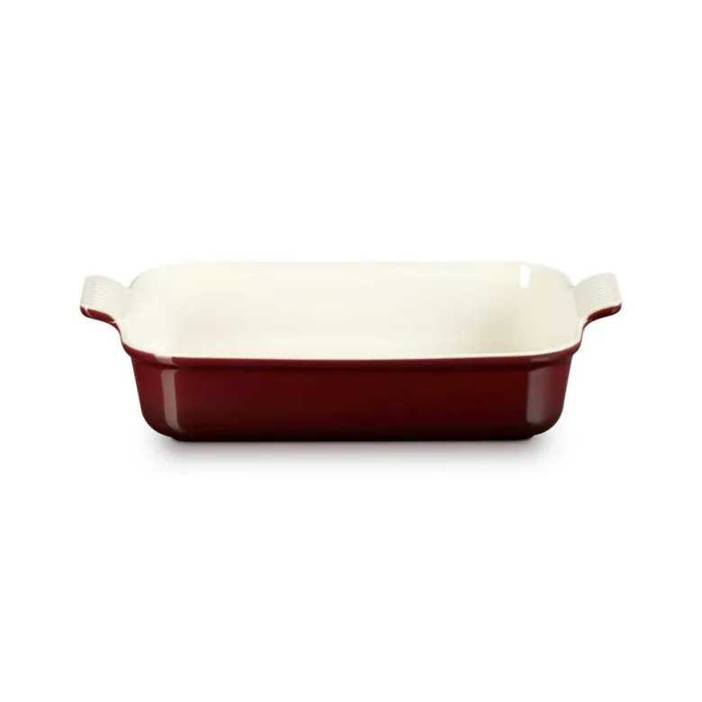 32x24 cm - Le Creuset Tradition Pirofila Rettangolare In Gres Vetrificato
