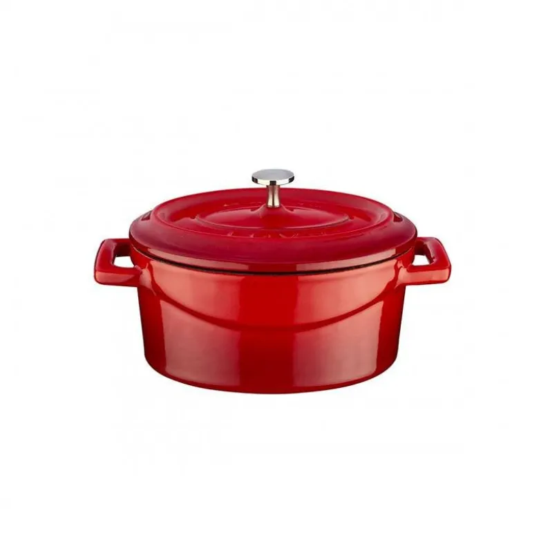 12x9 cm - Paderno Cast Iron Cookware Casseruola In Ghisa