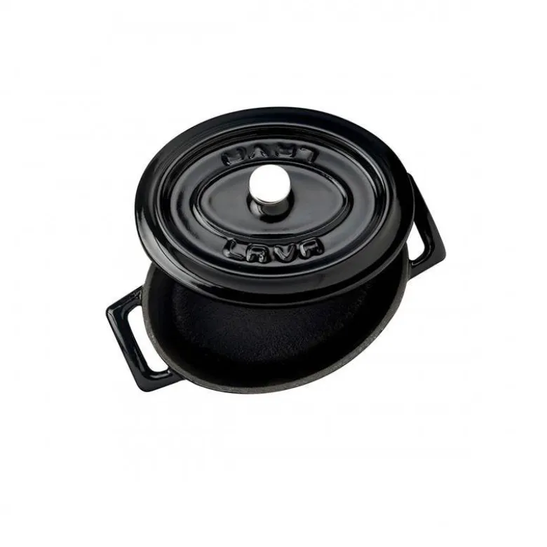 12x9 cm - Paderno Cast Iron Cookware Casseruola In Ghisa