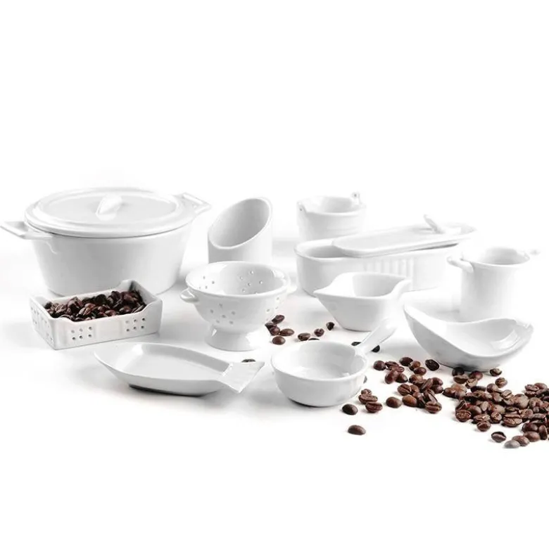 10x10 cm - Paderno Finger Food Servizio Monoporzione In Porcellana