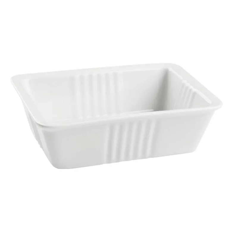 13x10 cm - Paderno Finger Food Vaschetta Patatine In Porcellana