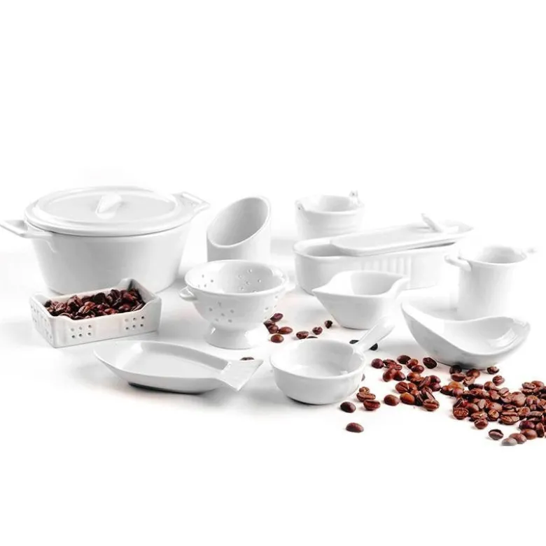22.3x14 cm - Paderno Finger Food Vassoietto In Porcellana