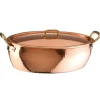 38x25 cm - Paderno Serie 15300 Casseruola In Rame