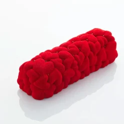 25x9.3 cm - Pavoni Eros Stampo Torta Tronchetto A Cuori In Silicone