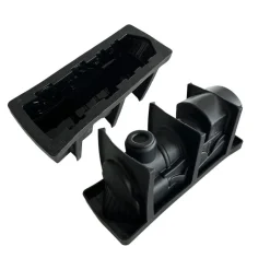 25.4 x 8.8 cm - Pavoni Express Log Stampo Torta Tronchetto Locomotiva In Silicone