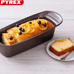 30x11 cm - Pyrex Asimetria Stampo Crostata Rettangolare Antiaderente
