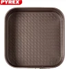 24x24 cm - Pyrex Asimetria Tortiera Apribile Quadrata Antiaderente