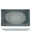 26x15 cm - Saturnia Space Piatto Vassoio Rettangolare In Porcellana - Set 10 Pz