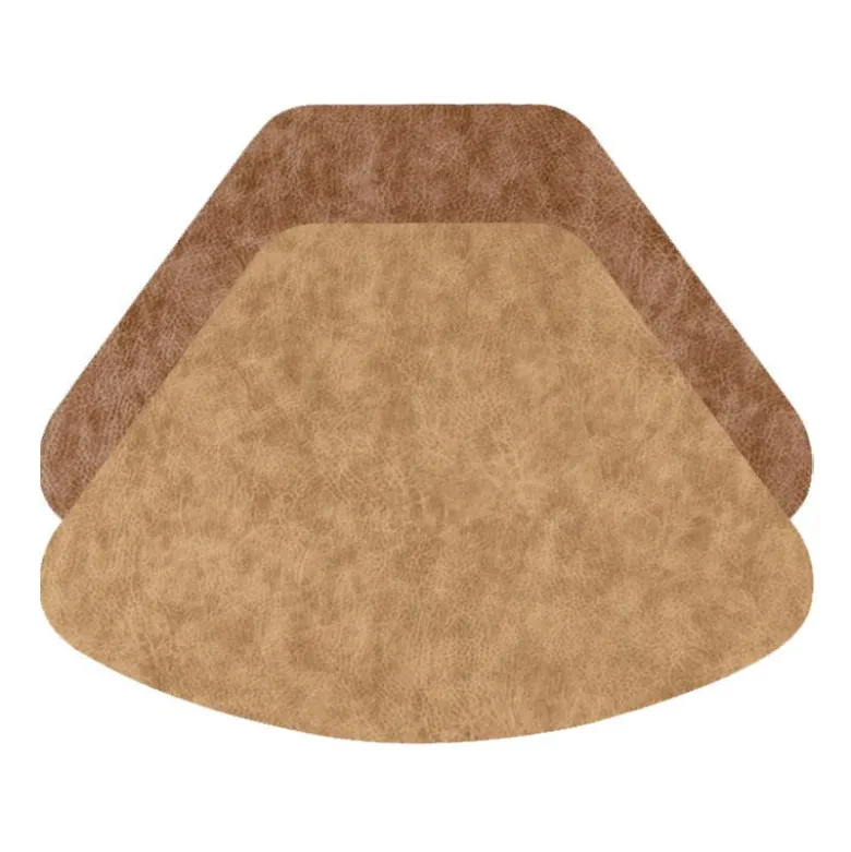 48x32 cm - Suede Tovaglietta Tavola In PVC - Set 6 Pz