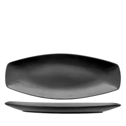29.5x12.5 cm - Tognana Jap Piatto Vassoio Rettangolare In Stoneware - Set 6 Pz