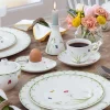 14.5x11 cm - Villeroy & Boch Colorful Spring Portauovo In Porcellana Premium - Set 4 Pz
