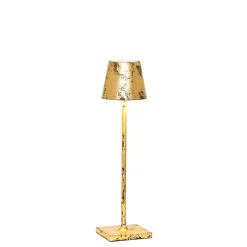 7x27 cm - Zafferano Poldina Micro Lampada Da Tavolo Dimmerabile