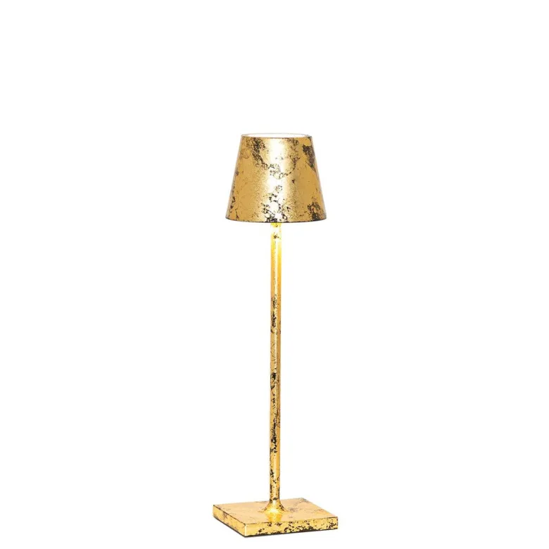 7x27 cm - Zafferano Poldina Micro Lampada Da Tavolo Dimmerabile