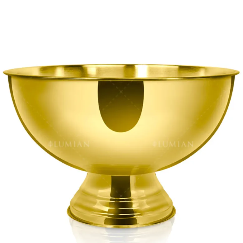 Ø 40 x H 39 cm - Lumian Erema Stainless Steel Champagne Bucket for 5 Bottles