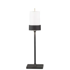 8.7 x H.30.6 cm - Zafferano Perpetua Midi Lampada Da Tavolo Dimmerabile In Alluminio