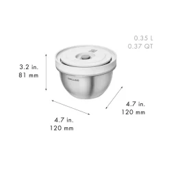 Zwilling Fresh & Save Ciotola Con Coperchio per Sottovuoto In Acciaio Inox