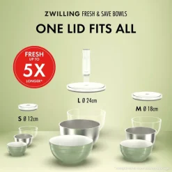 Zwilling Fresh & Save Ciotola Con Coperchio per Sottovuoto In Vetro