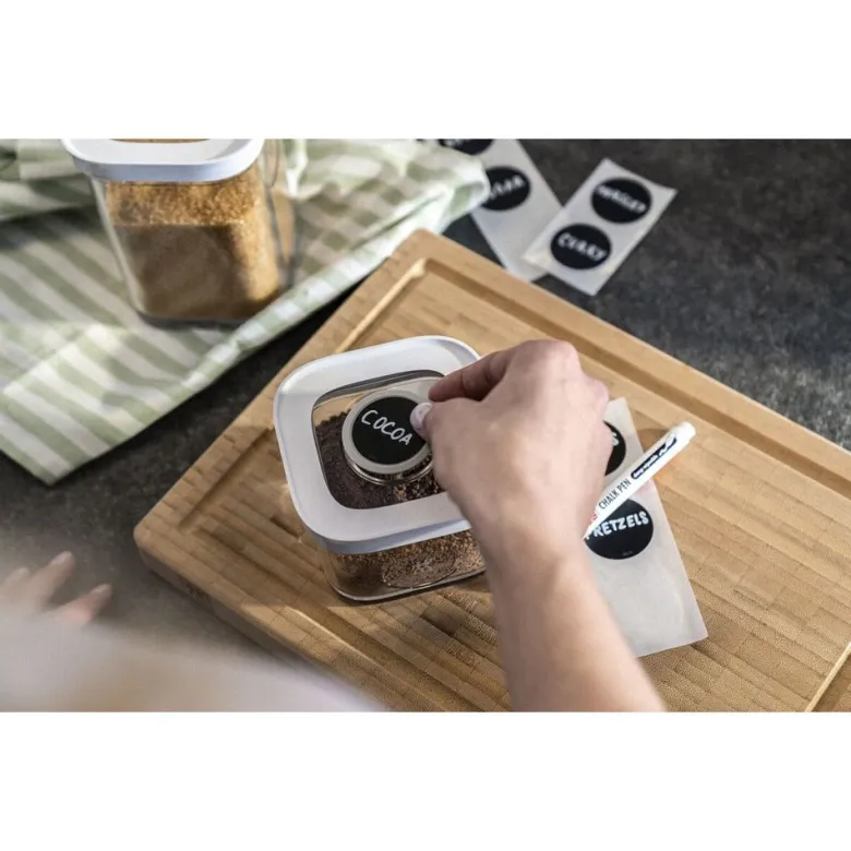 Zwilling Fresh & Save Cube Etichette Rotonde Con Pennarello - Set 11 Pz