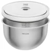 Zwilling Fresh & Save Kit Sottovuoto Con Contenitori In Acciaio e Pompetta Per Sottovuoto - Set 9 Pz