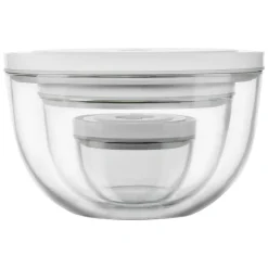 Zwilling Fresh & Save Set Ciotole Con Coperchi per Sottovuoto In Vetro - Set 6 Pz