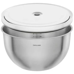 Zwilling Fresh & Save Set Ciotole Con Coperchi per Sottovuoto In Acciaio Inox - Set 6 Pz