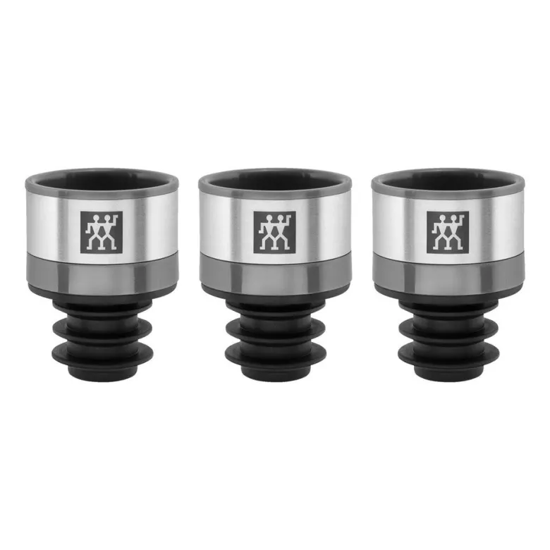 Zwilling Fresh & Save Set Tappi Salva Vino In Acciaio Inox - Set 3 Pz