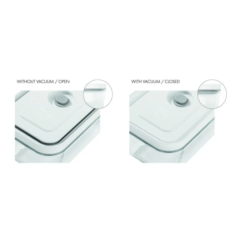 Zwilling Fresh & Save Start Set Kit Sottovuoto Con Contenitori In Vetro e Pompetta Per Sottovuoto - Set 7 Pz