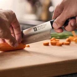 Zwilling Gourmet Coltello Chef Liscio In Acciaio Inox