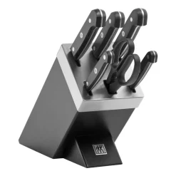Zwilling Gourmet Set Coltelli Con Ceppo In Acciaio Inox - Set 7 Pz